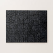 Echt onmogelijk zwarte houtskool legpuzzel (Horizontaal)