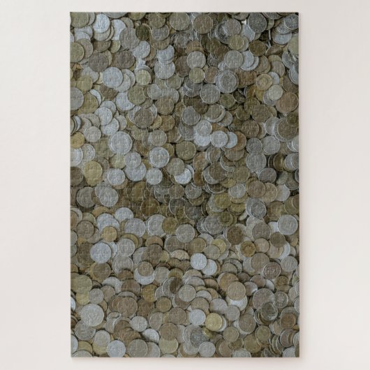 Echt onmogelijke Poolse munten puzzel Legpuzzel (Verticaal)