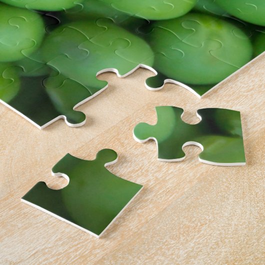 Echt onmogelijke tuinerwten puzzel legpuzzel (Zijkant)