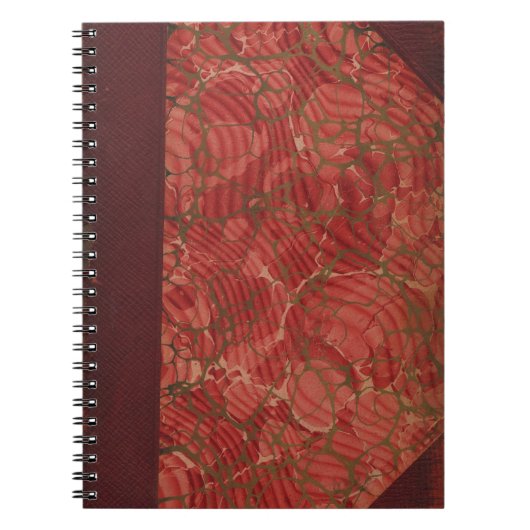 Echt : oude antiek boekomslag - retro notitieboek (Voorkant)