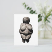 Echt oude vrouwen: Venus of Willendorf Briefkaart (Staand voorkant)