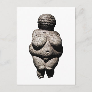 Echt oude vrouwen: Venus of Willendorf Briefkaart
