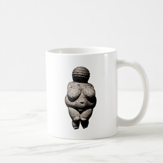 Echt oude vrouwen: Venus of Willendorf Koffiemok (Rechts)