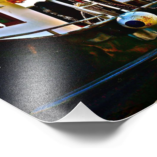 Echt schilderen foto afdruk (Hoek)