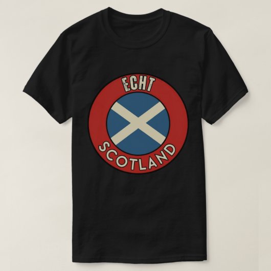 Echt, Schotland T-shirt (Design voorkant)