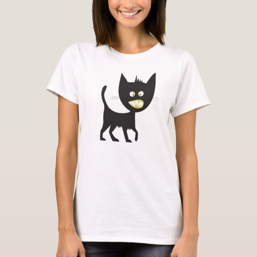 Echt slecht Kat T-shirt (Voorkant)