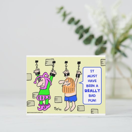 echt slechte gedetineerden briefkaart (Staand voorkant)