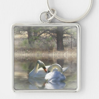 Echt  Swan Key Ring Sleutelhanger