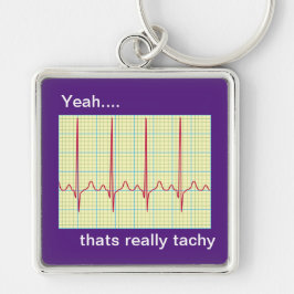 Echt Tachy Cardiology Humor Sleutelhanger