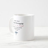 Echt Uitstekende Logopedist Afscheids Waardering Koffiemok (Voorkant links)