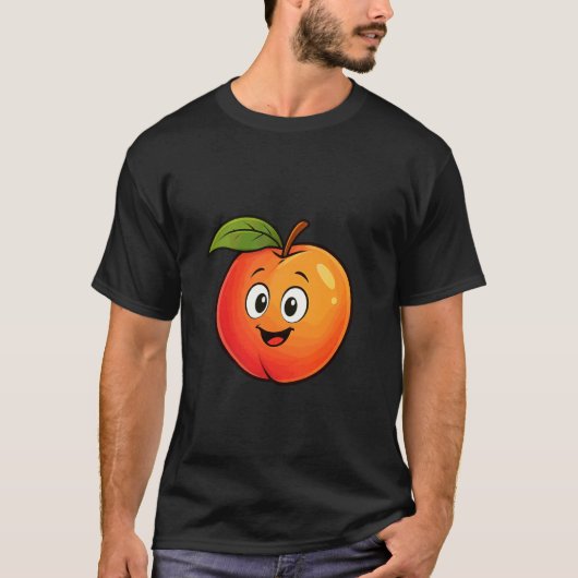 Echt van nectarines houden - Nectarine Perzik Frui T-shirt (Voorkant)