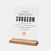 Echt verbazingwekkende waardering van de chirurg acryl bord (Hoek)