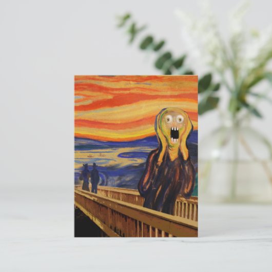 ECHT VERDOOID! BRIEFKAART (Staand voorkant)