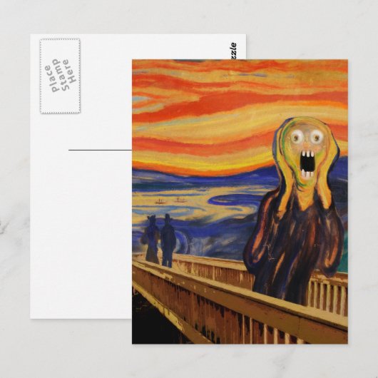 ECHT VERDOOID! BRIEFKAART (Voorkant / Achterkant)