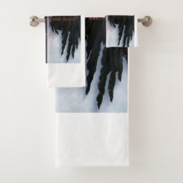 Echt verlangen bad handdoek