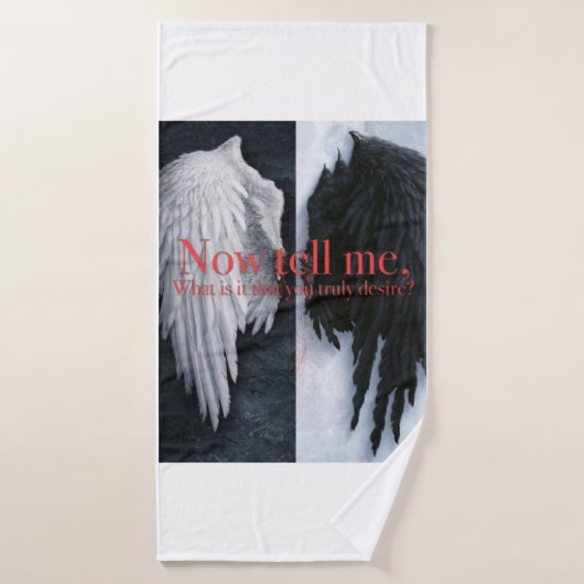 Echt verlangen bad handdoek (Badhanddoek)