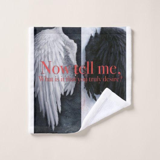 Echt verlangen bad handdoek (Wasdoekje)