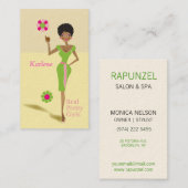 Echt  Visitekaartje meisjes (Voorkant / Achterkant)