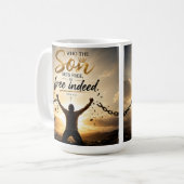 Echt Vrij Koffiemok (Voorkant links)