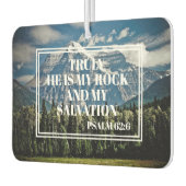 Echt waar, hij is mijn Christelijke Bijbel Verse M Luchtverfrisser (Links)