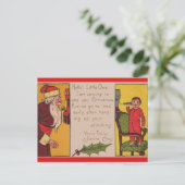 Echt waar, Kerstman Briefkaart (Staand voorkant)