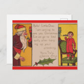 Echt waar, Kerstman Briefkaart (Voorkant / Achterkant)