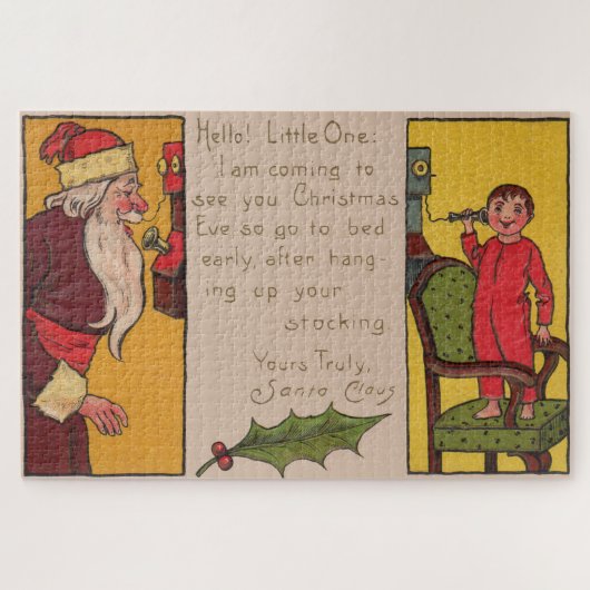 Echt waar, Kerstman Legpuzzel (Horizontaal)