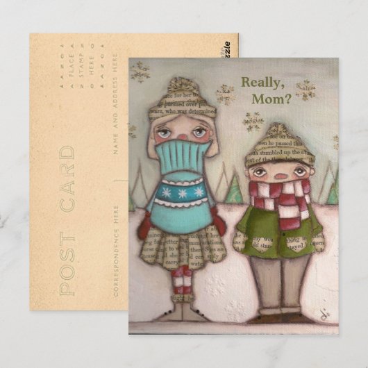 Echt waar, mam - Briefkaarten (Voorkant / Achterkant)