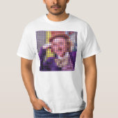 "Echt waar?" Meme pixeldot T-shirt (Voorkant)