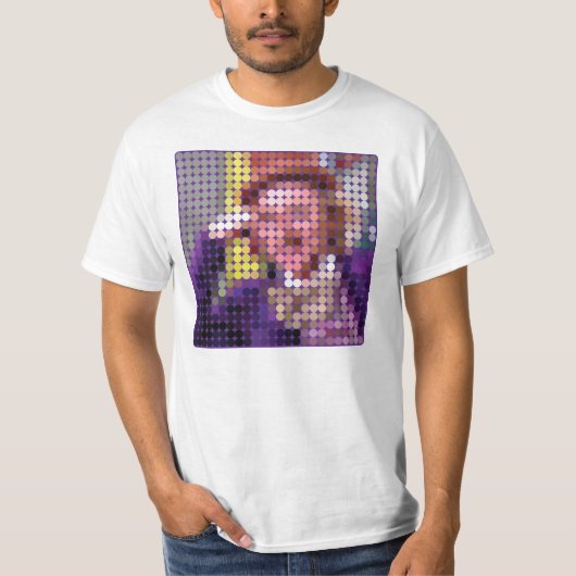 "Echt waar?" Meme pixeldot T-shirt (Voorkant)