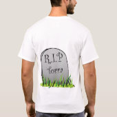 Echt waar!!! t-shirt (Achterkant)