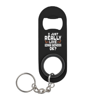 Echt waar van de Duitse herder Mini Flessenopener