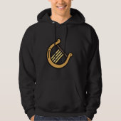 Echt zoals Lyre snaarinstrument 1 Hoodie (Voorkant)