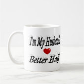 Echtband citeert zwarte tekst koffiemok (Links)