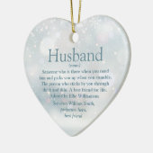 Echtband Definition Merry kerstFeestdagen Keramisch Ornament (Links)