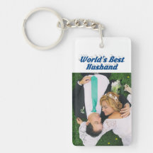 Echtband Foto met zee blauwe tekst