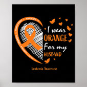 Echtbare vrouwen die ik Oranje voor mijn man leuke Poster (Voorkant)