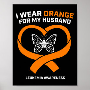 Echtbare vrouwen die ik Oranje voor mijn man leuke Poster