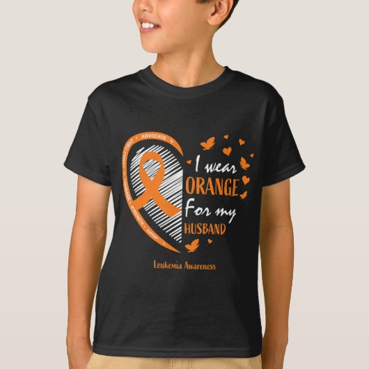 Echtbare vrouwen die ik Oranje voor mijn man leuke T-shirt (Voorkant)