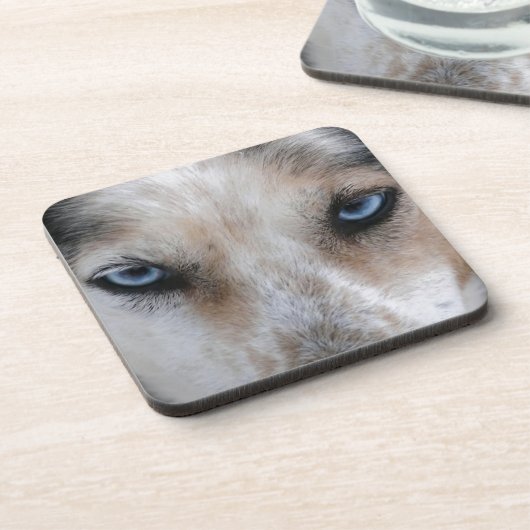 Echtblauwe ogen onderzetter (Linkerzijde)