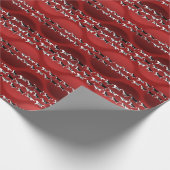 Echtdeeg kerstcadeaupapier voor kerstmis cadeaupapier (Hoek)