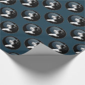 Echtdeeg kerstcadeaupapier voor kerstmis cadeaupapier (Hoek)