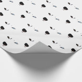 Echtdeeg papier voor het verpakken (Hoek)