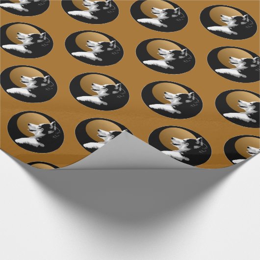 Echtdeeg papier voor het verpakken van handig pap- (Hoek)