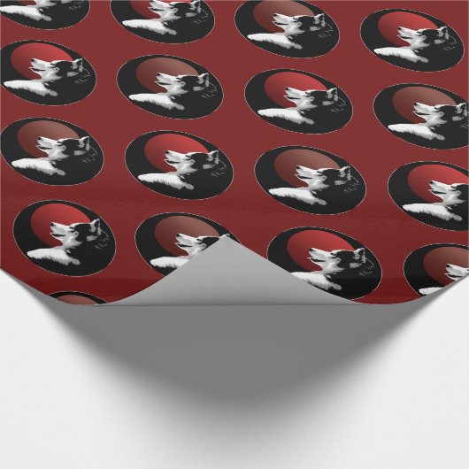 Echtdeeg papier voor het verpakken van handig pap- (Hoek)