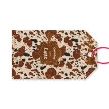 Echte 100% Latte Koeienhuid Patroon | Neutraal 