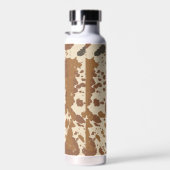 Echte 100% Latte mok | Koeienhuid koffie esthetiek Waterfles (Rechts)