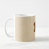 Echte 100% Latte Neutrale Patroon Mok (Links)