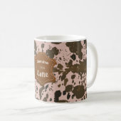Echte 100% Latte – Rose Latte Mok (Voorkant rechts)