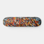 Echte Abstracte Graffiti Art Schaats Board Decks Skateboard (Horizontaal)
